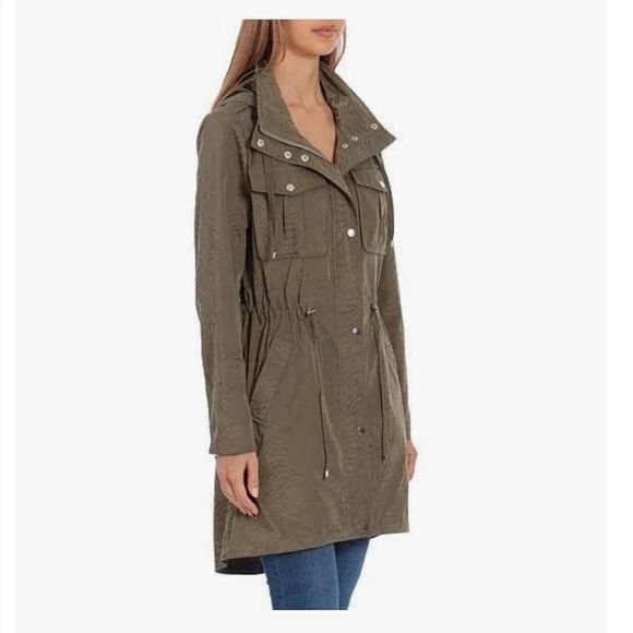 Badgley Mischka Anorak Utility Jacket - Picture 8 of 11